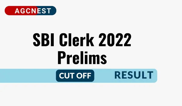 SBI Clerk Result 2022 Prelims