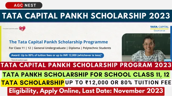 Tata Capital Pankh Scholarship 2023